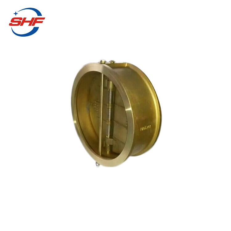 ASTM B62 C95800 Bronze Spring Brass Push Fit Wafer Type Check Valve