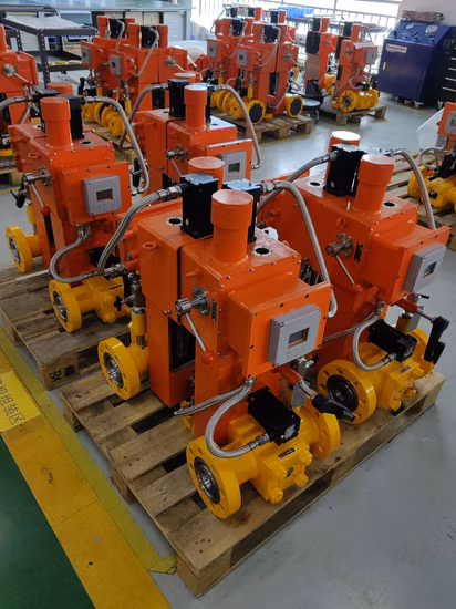 석유 및 가스용 스로틀 밸브